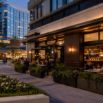 AI-generated editorial concept of Ebbitt House at Reston Station in Reston, Virginia; final design may differ