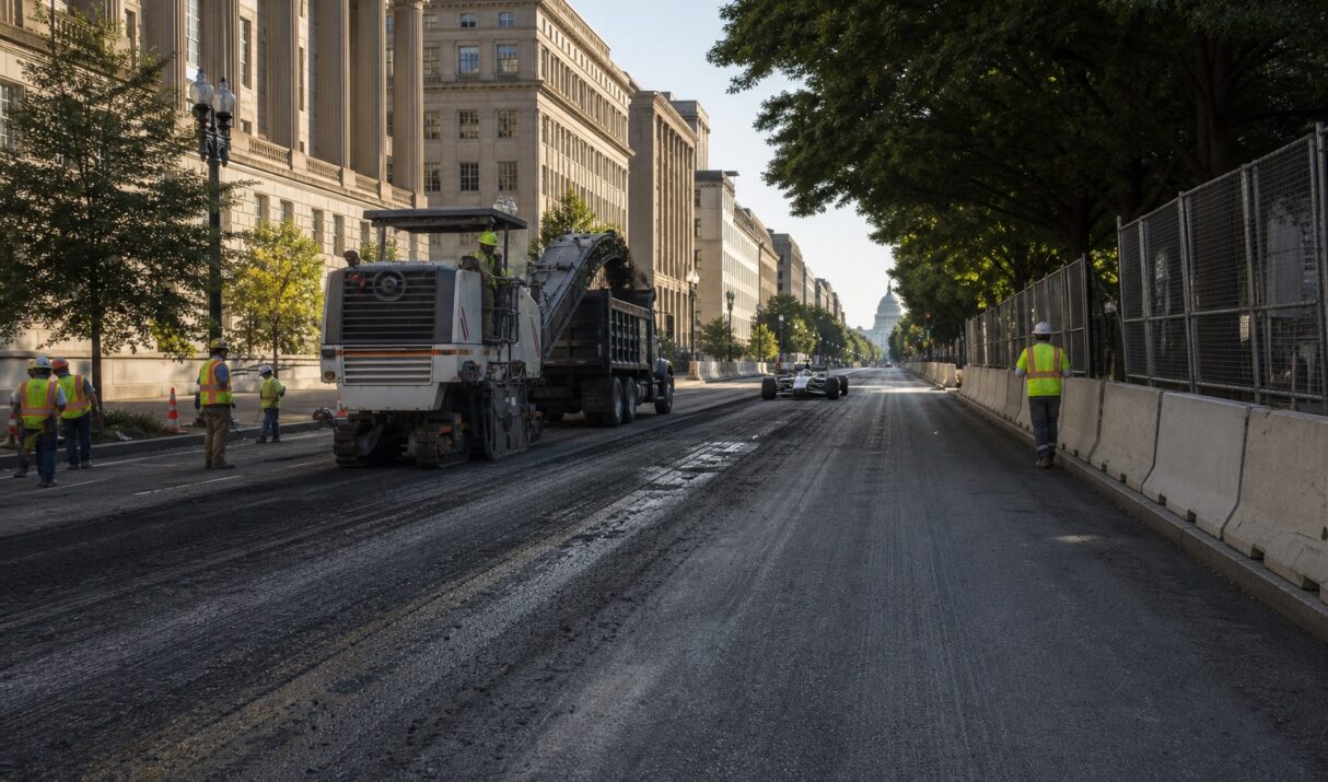 DC Has Started Turning Pennsylvania Avenue Into an IndyCar Track