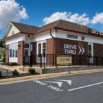Shotted Coffee's first drive-thru location at 7393 Route 29 in West Falls Church, Virginia