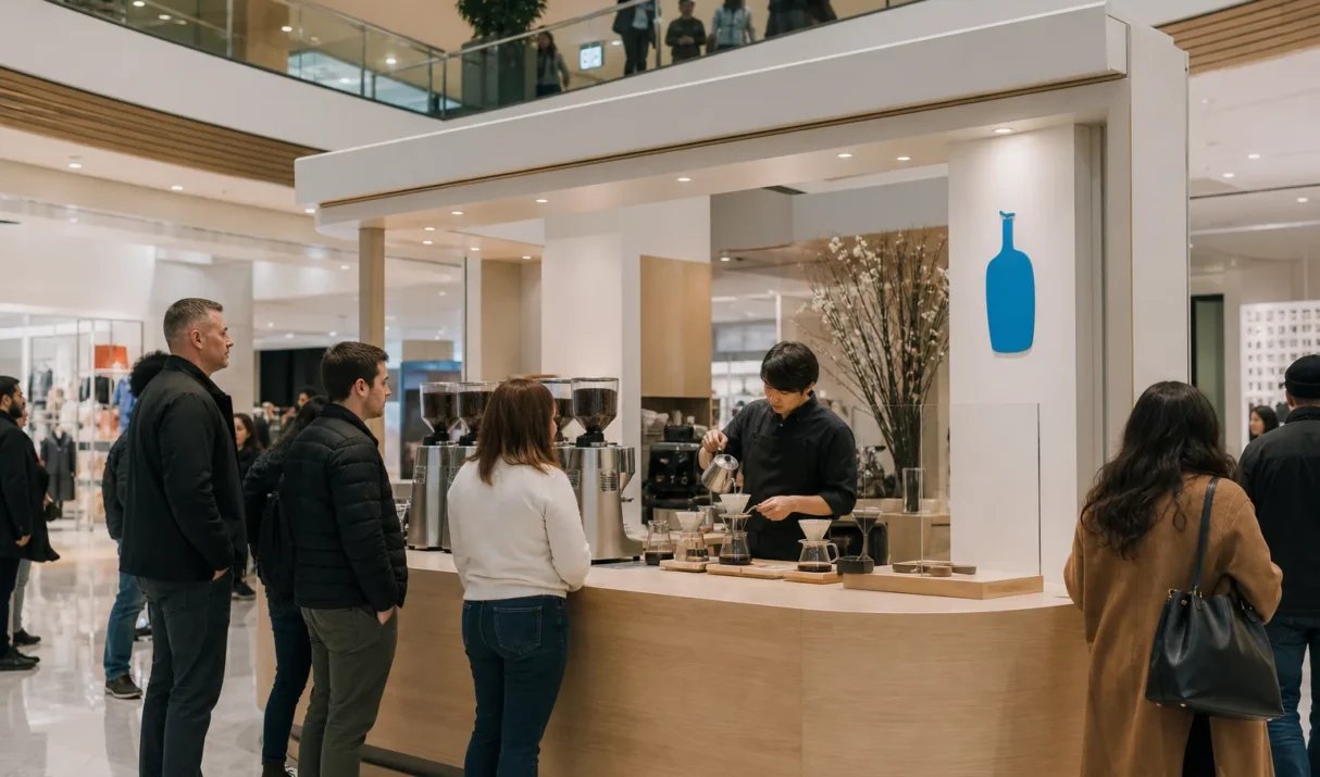 Blue Bottle Opens Its First Virginia Café at Tysons Corner Center