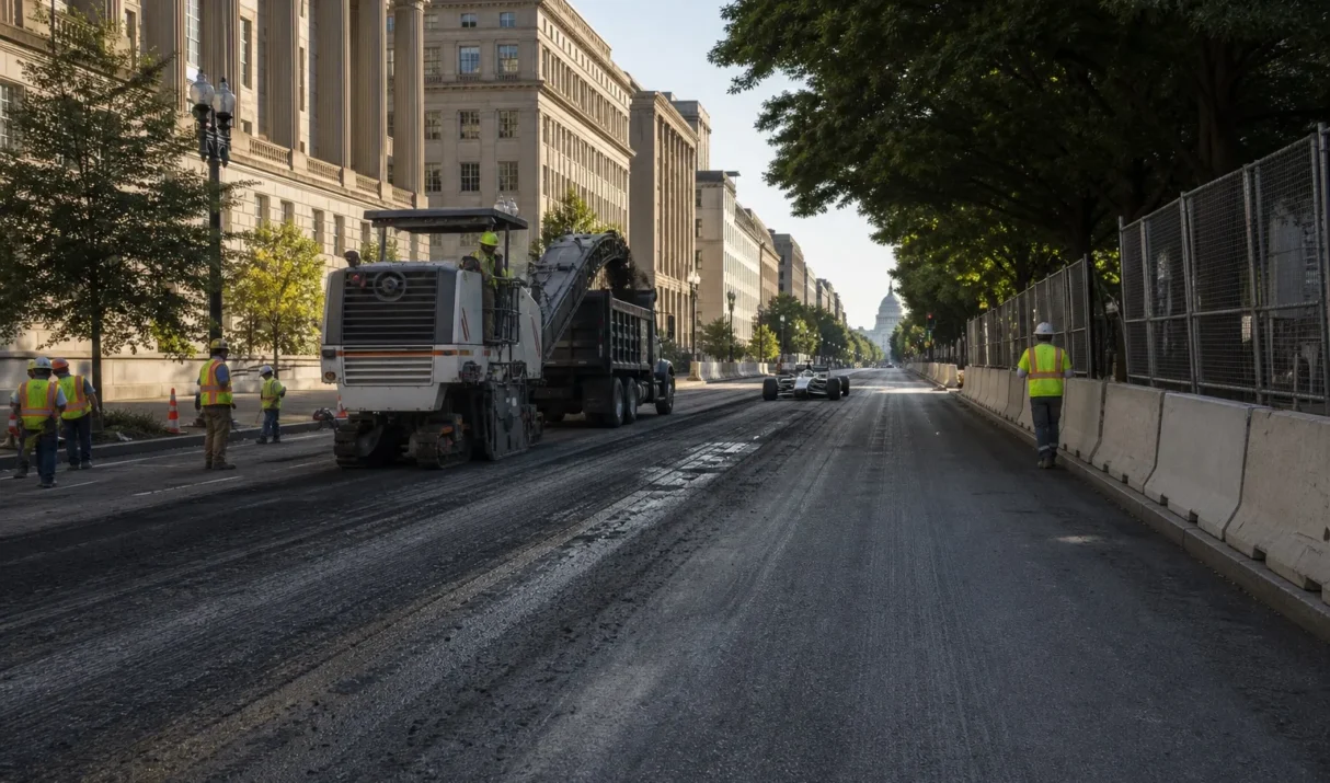 DC Has Started Turning Pennsylvania Avenue Into an IndyCar Track