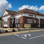 Shotted Coffee's first drive-thru location at 7393 Route 29 in West Falls Church, Virginia