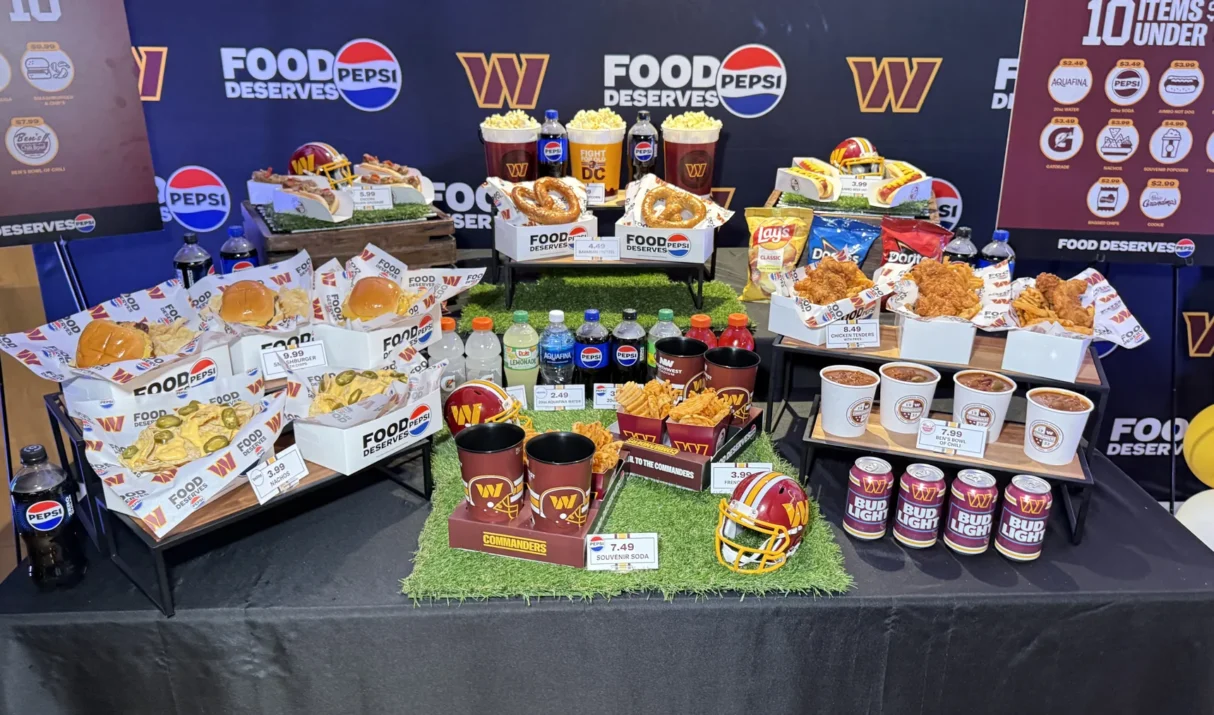 Northwest Stadium Food 2026: Commanders Flavors of the Season