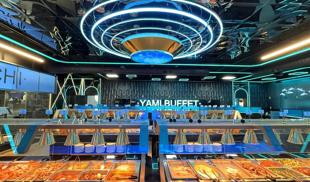 Yami Buffet in Alexandria: $18.99 Lunch, Dinner Crab and Oysters, and Everything Else in the Old Red Lobster on Van Dorn
